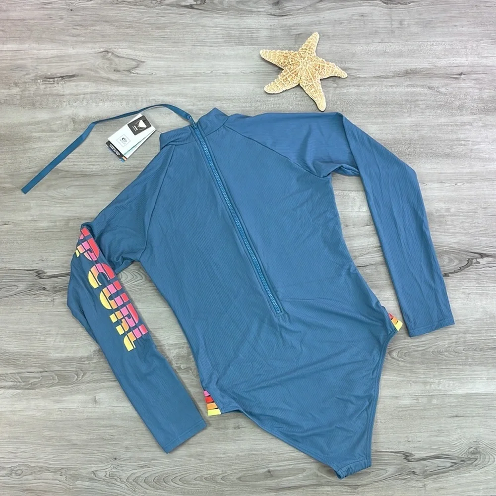 ☀️RIP CURL☀️ WAVE SHAPERS STR LS SURF SUIT ONE PIECE - Picture 15 of 15